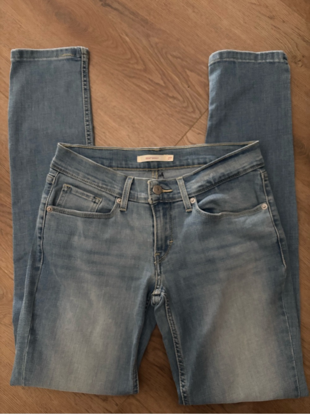 Levi's Skinny Light Blue Jeans, Size 27 - Picture 2 of 6